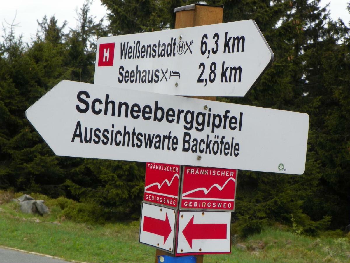 Ferienwohnung Am Weissenstaedter See Weißenstadt Εξωτερικό φωτογραφία